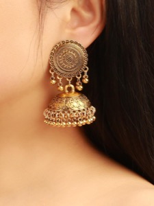Gold Jhumka