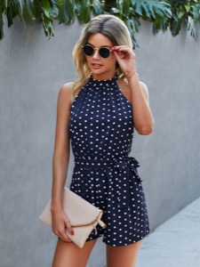 Polka Dot Romper